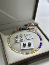 【New arrival】-LLabx South sea box (100%get 1 southsea white pearl and 1-2ssg and Black Tahitian 1-4 quantities,30%get full string Mahinda akaya necklace,10-20 Edison pearls)