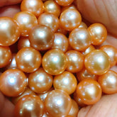 【Red Lover】Golden Dragon Ball (One 9-11mm Pearl With a 70% Chance to Get CN Red Color)