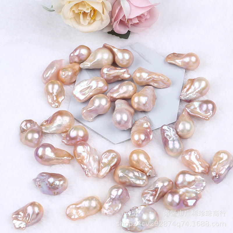 【Baroque Lover】Phantom King (Baroque Shape Pearls 1-2 Pcs+Edison)