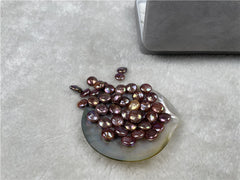 【Button Lover】 Button （5 Button Shape Freshwater Pearls)