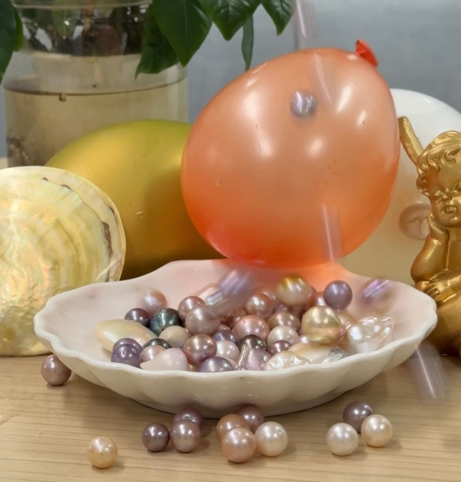 [Lucky box] Sea Water bloon (100%get at least one of the sea water pearl ssg,bt,akoya,apw)  Tiktok Livetiktok live